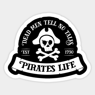 Pirates Life Sticker